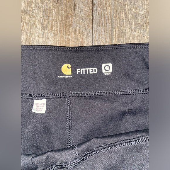 Carhartt Force Utility Knit Leggings for Ladies - Black - 2X - Regular - Picture 9 of 12